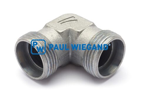 Złączka kolankowa DIN/ISO 2353/8434-1 22L (M30x2) ocynkowana