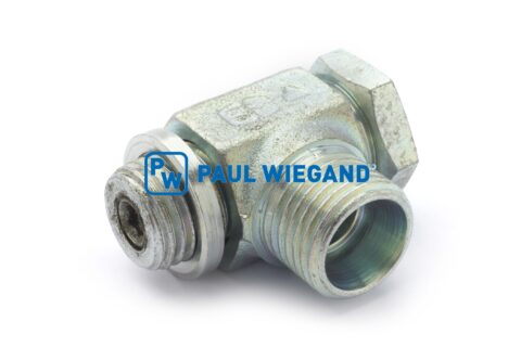 Złącze obrotowe Zöller 356 z przepustnicą Siłownik hydrauliczny do otwierania pokryw M14x1,5-10L (M16x1,5)
