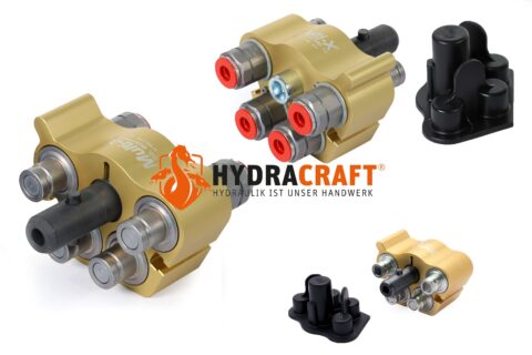 Złącze CEJN Multi-X Quattro 10 WEO 3/8" strona nypla GII