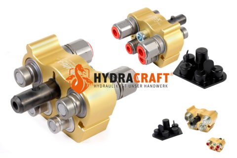 Złącze CEJN Multi-X Quattro 10/12.5 WEO 3/8" + 1/2" strona nypla GII