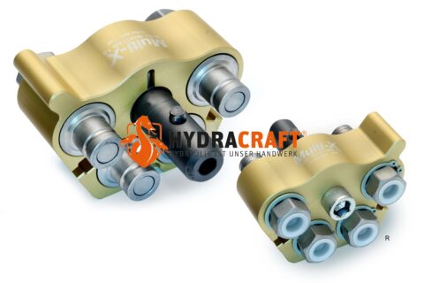 Złącze CEJN Multi-X Quattro 10 strona nypla G3/8" GII (BSP)
