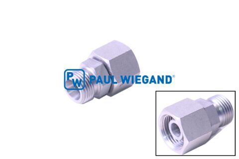 Złączka wkręcana Schmidt z nakrętką złączkową DIN/ISO 2353/8434-1 10S (M18x1.5)-12S (M20x1.5) ocynkowana