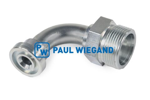 Złącze kołnierzowe silnika hydraulicznego Schmidt Cleango 400/500 DIN/ISO 2353/8434-1 1/2" - 25S (M36x2) ocynkowane