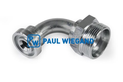 Złącze kołnierzowe silnika hydraulicznego Schmidt Cleango 400/500 DIN/ISO 2353/8434-1 1/2" - 28L (M36x2) ocynkowane