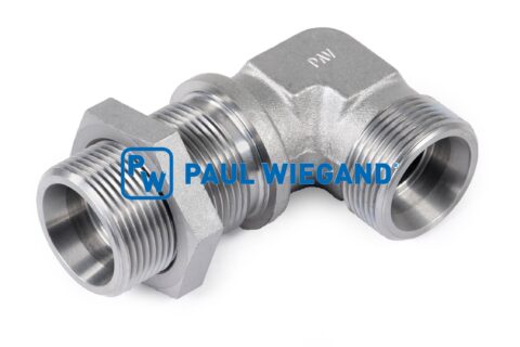 Złącze grodziowe układu hydraulicznego Schmidt Cleango 400/500 DIN/ISO 2353/8434-1 25S (M36x2) ocynkowane