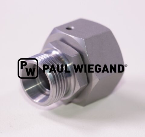 Złączka wkręcana Hako z nakrętką złączkową DIN/ISO 2353/8434-1 M22x1.5-18L (M26x1.5) ocynkowana