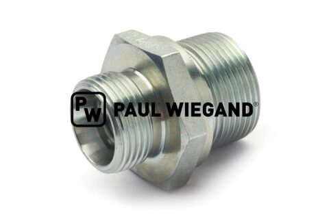 Złączka wkręcana Bucher Municipal Citycat 5000 Adblue pipe DIN/ISO 2353/8434-1 M26x1.5-15L (M22x1.5) ocynkowana