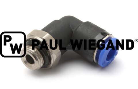 Złącze wciskane Bucher Municipal Cityfant 60/6000 Siłownik pneumatyczny d: 6 G1/8" obracany pod kątem