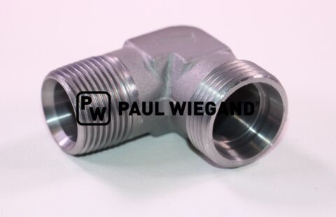 Złącze kolankowe DIN/ISO 2353/8434-1 R3/4"-22L (M30x2) ocynkowane