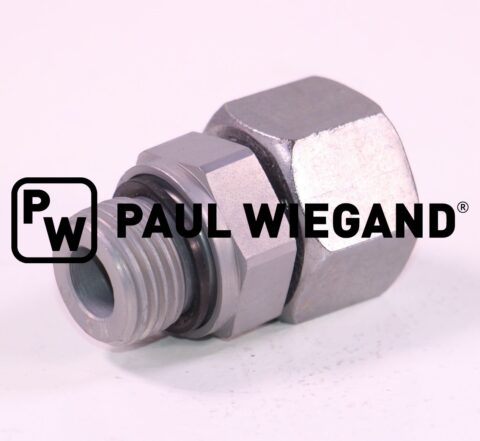 Złącze wkręcane z nakrętką złączkową DIN/ISO 2353/8434-1 G1/2"-16S (M24x1,5) ocynkowane elektrolitycznie
