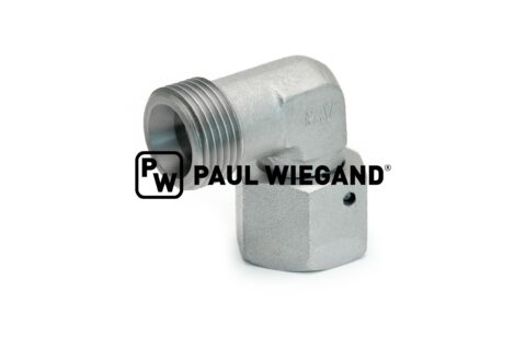 Złączka kolankowa DIN/ISO 2353/8434-1 15L (M22x1.5) 90° ocynkowana