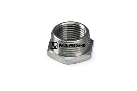 Złączka wkręcana G 3/4"-G 1/2" mosiądz niklowany l: 5,5