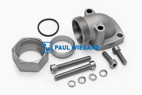 Złącze kołnierzowe pompy hydraulicznej Faun Rotopress