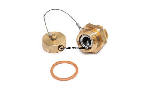 Zawór wylotowy zbiornika oleju hydraulicznego Faun Variopress M26x1,5