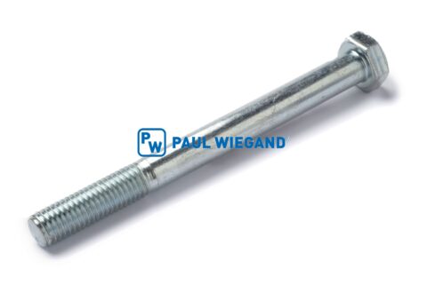 Śruba z łbem sześciokątnym z trzpieniem DIN/ISO 931/4014 M12x130 ocynkowana 10.9