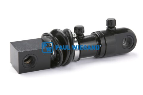 Siłownik hydrauliczny Faun Sidelift C1100 Mocowanie kontenera KS: 16 Skok: 33 EBM: 198