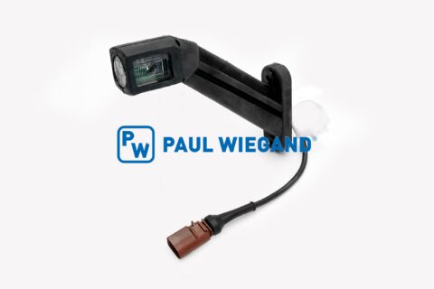 Lewe światło obrysowe LED Faun Sidepress 12/24 VDC czerwone/białe