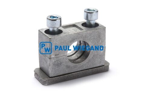 Zacisk rurowy Uchwyt Europress DIN 3015-2 Aluminium d: 28 l: 71 w: 30