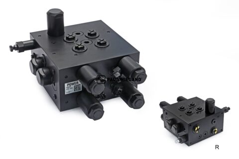 Blok kontrolny jednostki sterującej prasy Faun Powerpress z 2004 r.