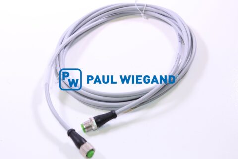 Kabel sterujący Faun Powerpress moduł 3+4 wiązka przewodów M1-C2 M12x1 - M12x1 5x0,34 mm² lg: 4000