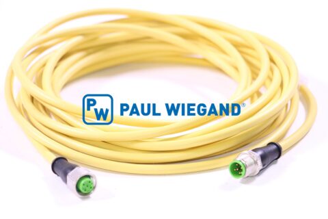 Kabel sterujący Faun Powerpress moduł 3+4 wiązka przewodów M1-C2 M12x1-M12x1 5-biegunowy 5x0,34 mm² lg: 6000