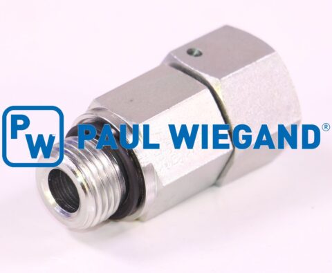 Siłownik hydrauliczny DIN/ISO 2353/8434-1 G1/2"-16S (M24x1.5) ED ocynkowany