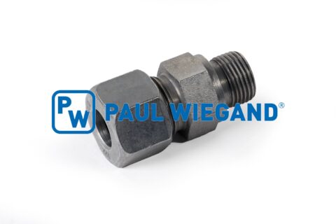 Złącze wkręcane Geesink GPM II Siłownik pomocniczy przedłużający DIN/ISO 2353/8434-1 G3/8"-12S (M20x1.5) ocynkowany