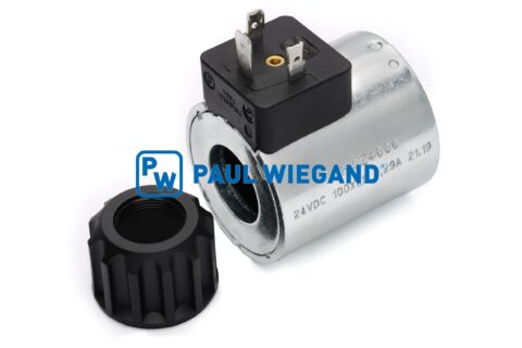 Cewka elektromagnetyczna Zawór CV Geesink GPM II D: 45 d: 22 h: 50 24VDC