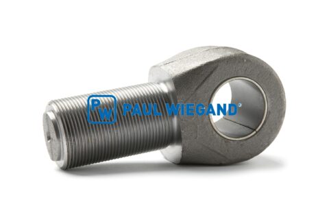Końcówka drążka Jarzmo siłownika hydraulicznego Geesink GPM II M42x2 d: 35 l: 143 w: 50 gwint zewnętrzny