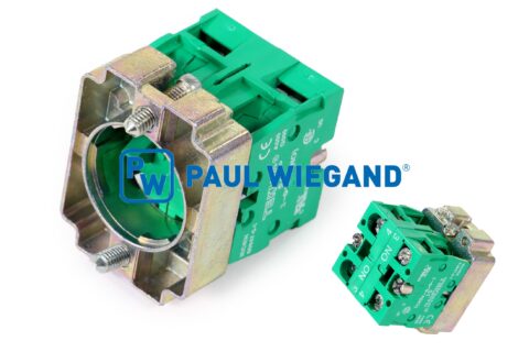 Element stykowy Geesink GPM II ze wspornikiem "Seria ZB2" Styk zwierny (nie)/styk rozwierny (nie)