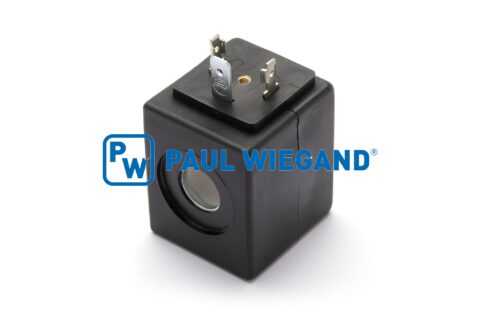 Cewka elektromagnetyczna Geesink GPM II d: 12,7/26 l: 36 w: 44,5 h: 38,5 24VDC