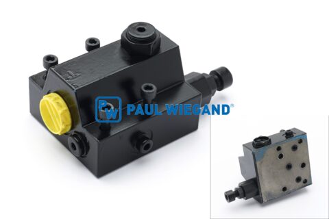 Zawór sterujący pompy hydraulicznej LS Geesink GPM III G1/2"