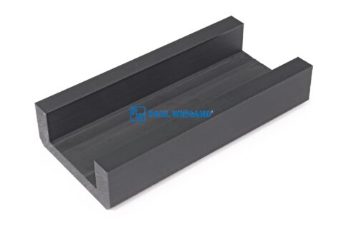 Blok przesuwny Haller x1/x2 Ściana wypychana Cityloader PA6+olej l: 250 szer: 124,5 wys: 50,5