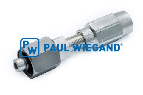 Złącze Haller x2 Wąż hydrauliczny centralnego smarowania M12x1.5-6L-3/16"