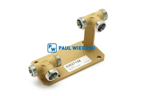 Rozdzielacz hydrauliczny Haller x2 płyta nośna DN 20
