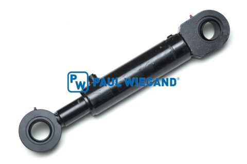 Siłownik hydrauliczny HS Fahrzeugbau HSS420 Płyta czołowa wózka podnośnikowego KS: 70 Skok: 251 EBM: 742 od 11/2005