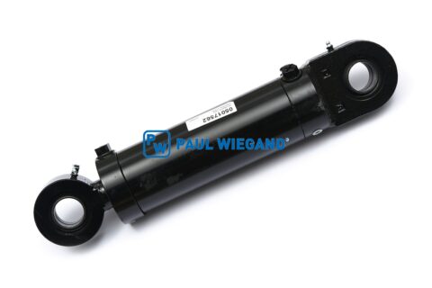 Siłownik hydrauliczny HS Fahrzeugbau HSS650 z systemem pomiaru długości Zbliżenie ramienia wychylnego