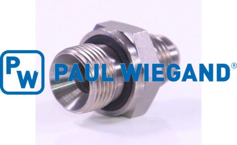 Złącze wkręcane HS Fahrzeugbau podnośnik regulacji bocznej siłownika hydraulicznego G3/8"-9/16"-18 UNF ED ocynkowany
