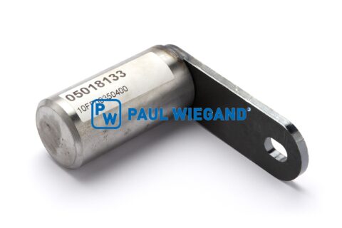 Śruba HS Fahrzeugbau ładowacz czołowy siłownik hydrauliczny ramię podnoszące M16 D: 45 l: 90 strona pręta