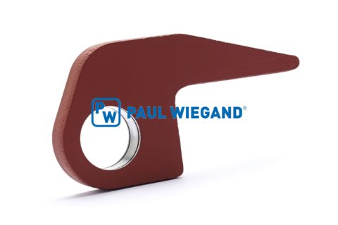 Hak do przyspawania HS Fahrzeugbau ładowacz czołowy klapa przeciwpyłowa lewa/prawa d: 35 l: 154 w: 82 h: 20