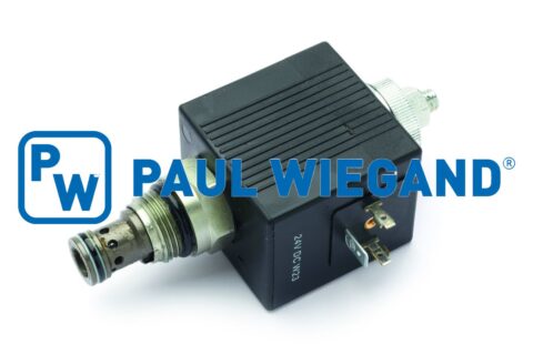 Zawór kierunkowy HS Fahrzeugbau Olympus z cewką elektromagnetyczną Blok sterujący Panel wysuwany