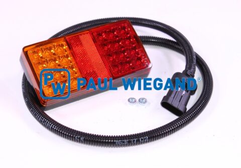 Światło tylne HS Fahrzeugbau Olympus LED przegroda lewa/prawa górna