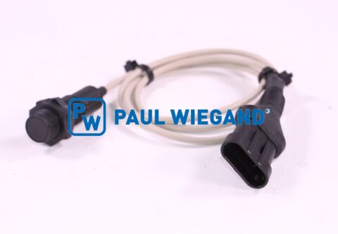 Przełącznik zbliżeniowy HS Fahrzeugbau Olympus z przełącznikiem (przełącznik kodujący) Drzwi serwisowe M18x1 l: 55.5 "AMP Superseal" lg: 200 Styk zwierny (nie)