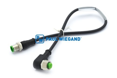 Kabel sterujący czujnika Schörling (08017112) M12x1-M12x1 3-stykowy 3x0,34 mm² lg: 300