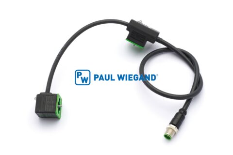 Kabel sterujący Zöller z wtyczką zaworu M12x1 4-pin 4x0.75mm² lg: 400
