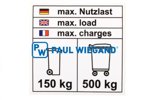 Naklejka Zöller 2406 Rotary „Ładowność”