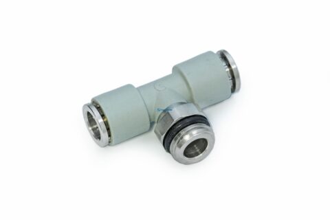 Złącze wciskane suwaka zawiasowego siłownika pneumatycznego Zöller G1/4" x 8