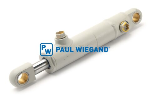 Siłownik hydrauliczny Zöller 356 Mocowanie kontenera Blokada KS: 20 Skok: 60 EBM: 260