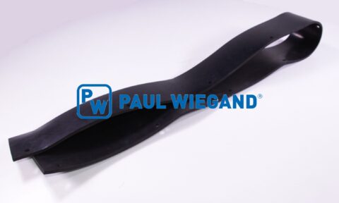 Zgarniacz gumowy Zöller 249 Dolna część materiału sypkiego