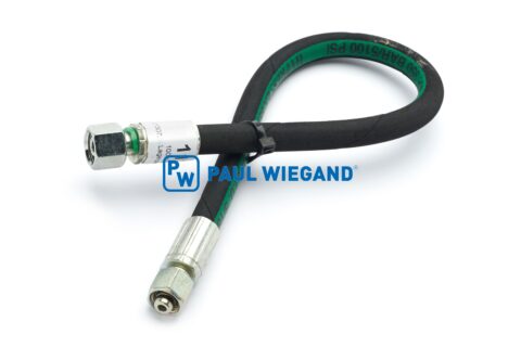 Wąż hydrauliczny Zöller 2301 Delta 8L (M14x1.5)/ 10L (M16x1.5) lg: 520 od 01/2003